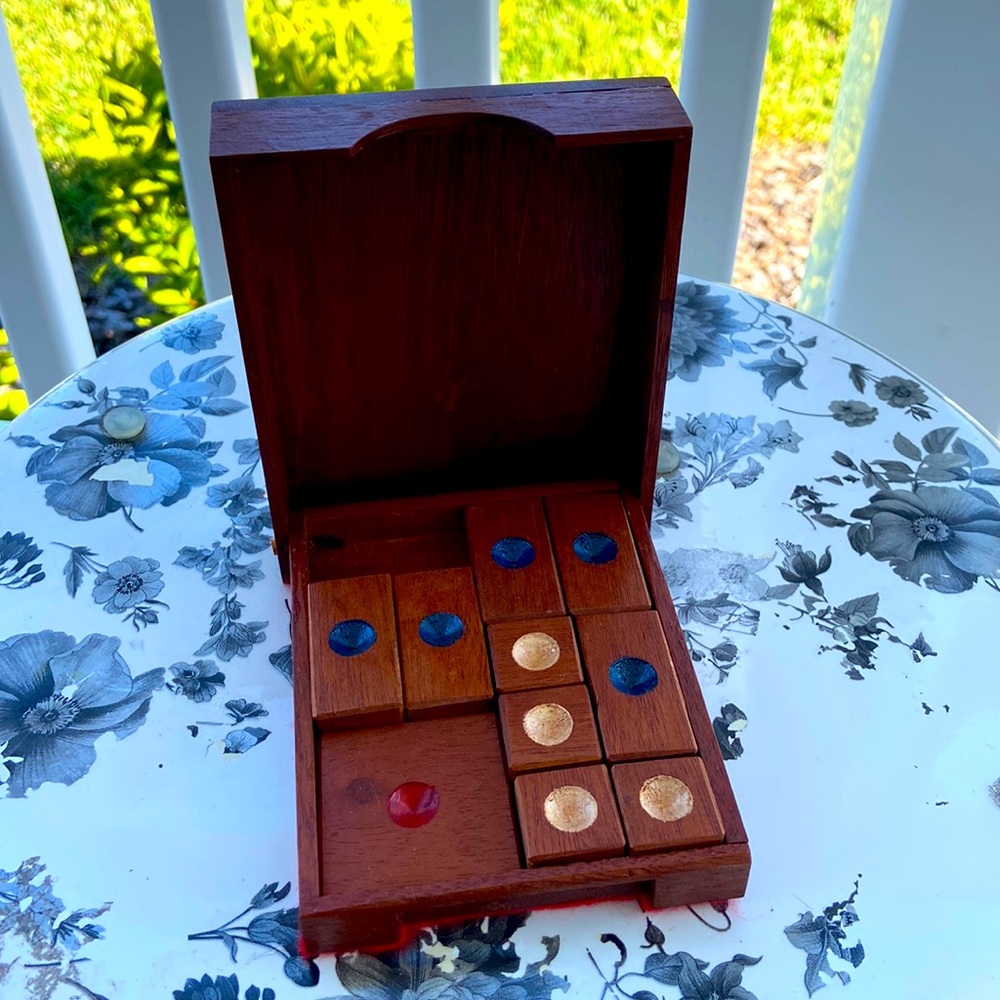 Vintage Raintree Puzzle Games Escaping Jail Wooden Toy